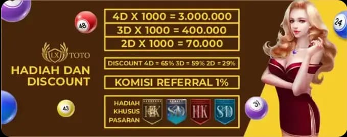 HADIAH SD,HK POOLS & LOTTO